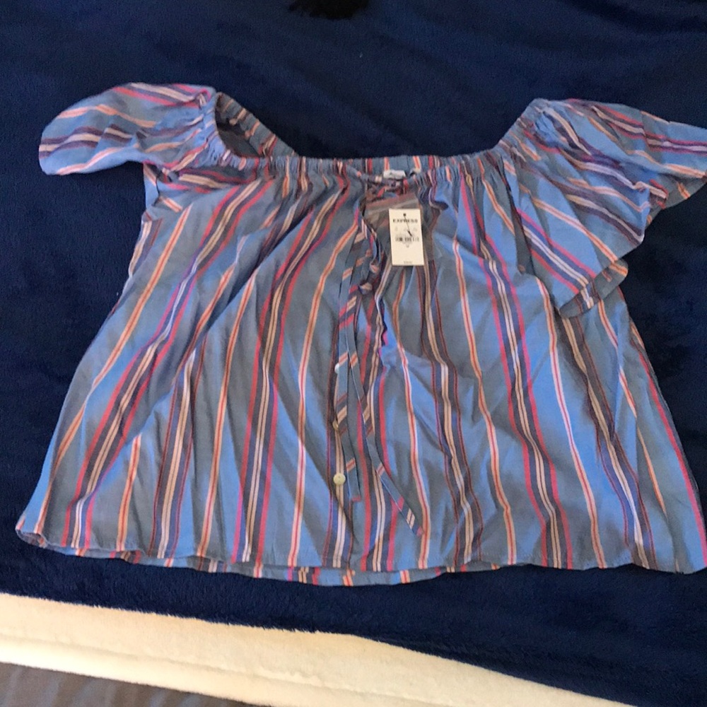NWT Express Off the Shoulder Shirt